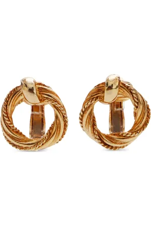 Dior Aretes de cadena tipo cuerda