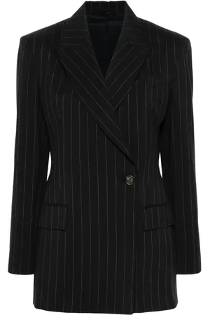 Brunello Cucinelli Blazer con estampado de rayas diplomáticas