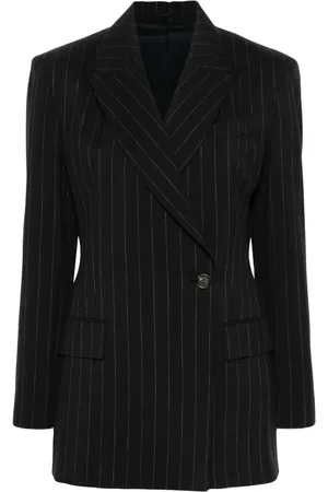 Brunello Cucinelli Blazer con estampado de rayas diplomáticas