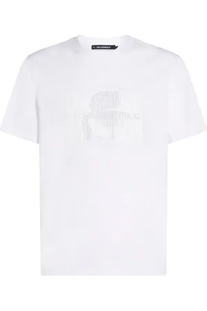 Karl Lagerfeld Playera Optical Illusion