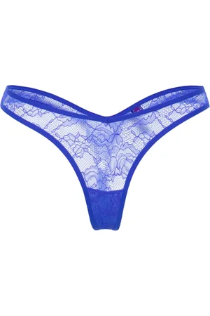 MAISON CLOSE Calzones estilo tanga de encaje