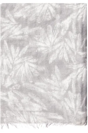 Brunello Cucinelli Mascada con estampado floral