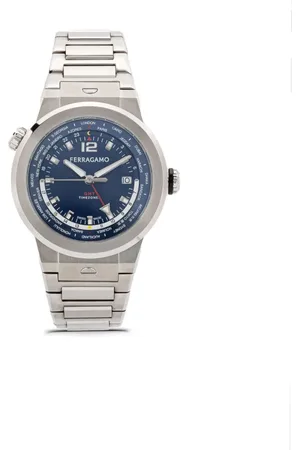 Salvatore Ferragamo Reloj F-80 WorldTime de 43mm