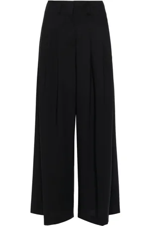 PESERICO SIGN Pantalones palazzo con pliegues