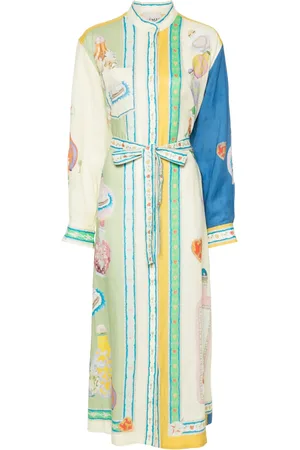 ALÉMAIS Vestido largo Athas de x Chesca