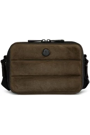 Moncler Bolsa crossbody con parche del logo y paneles