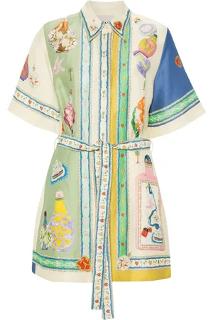 ALÉMAIS Vestido corto Athas Elixir de x Chesca