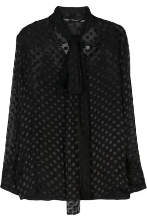 Givenchy Blusa con estampado de lunares devoré
