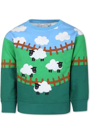 Stella McCartney Sudadera con bordado de oveja