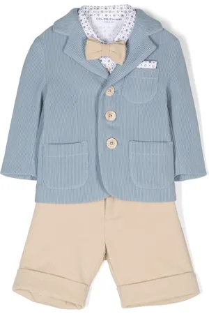 COLORICHIARI Set de shorts con botones