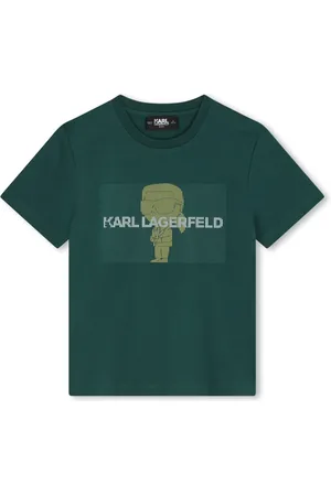 Karl Lagerfeld Playera con estampado gráfico