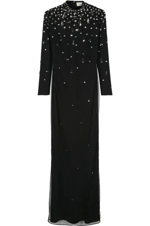Ilkyaz Ozel Vestido largo Catroux