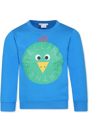 Stella McCartney Sudadera con logo de pollo estampado