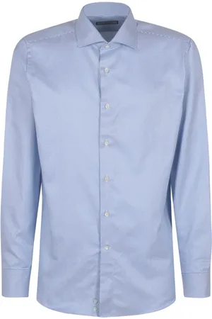 CANALI Camisa con estampado geométrico