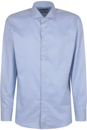 CANALI Camisa con estampado geométrico