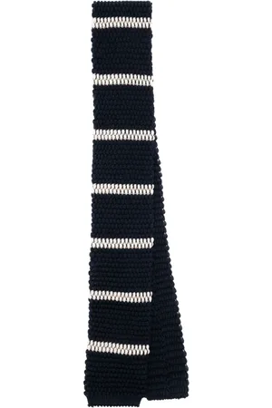 Paul Smith Corbata tejida con rayas estampadas