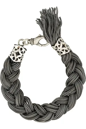 EMANUELE BICOCCHI Thick cable bracelet
