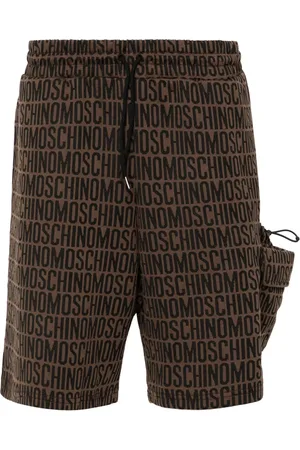 Moschino Shorts deportivos con logo en jacquard