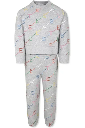 Stella McCartney Traje deportivo con logo estampado