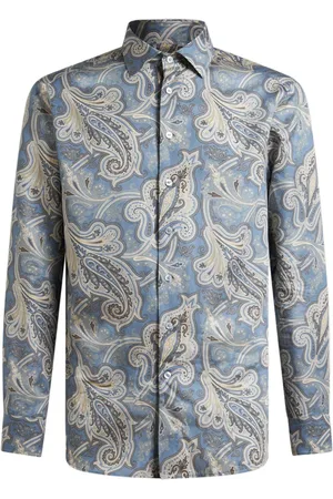 Etro Camisa con estampado de cachemira