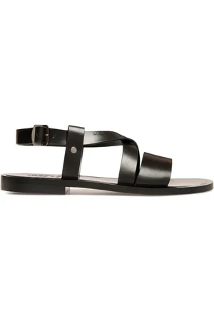 Bally Sandalias con logo en relieve