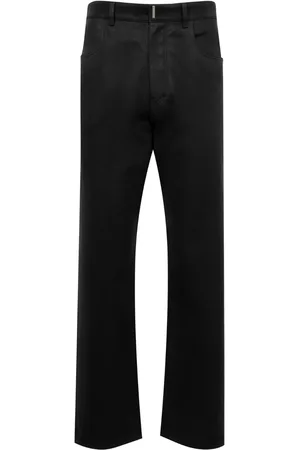 Givenchy Pantalones rectos con etiqueta del logo