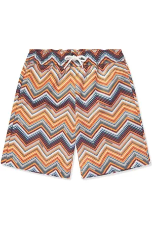 Missoni Shorts con motivo en zigzag