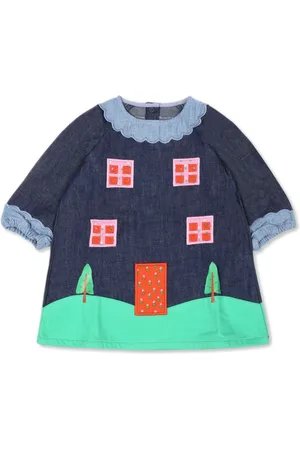 Stella McCartney Vestido con apliques