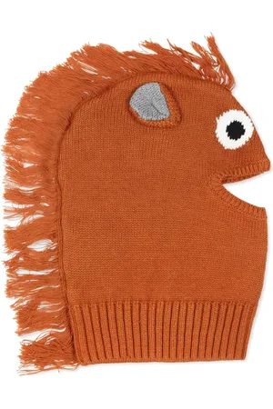 Stella McCartney Pasamontañas tejido con motivo de caballo