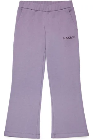 MAX&Co. Kids Pants con logo en relieve