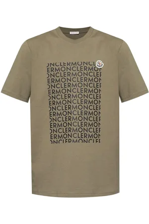 Moncler Playera con logo estampado