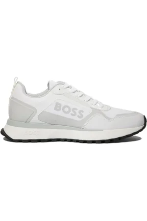 HUGO BOSS Tenis con detalle de malla