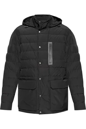Moncler Abrigo capitonado con aplique del logo