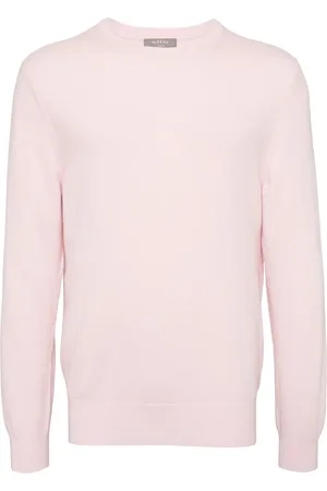 N.PEAL Suéter Oxford Round Neck