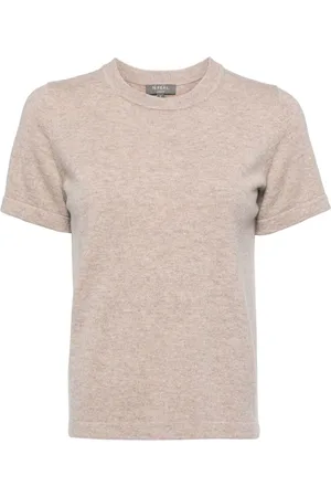 N.PEAL Playera con cuello redondo