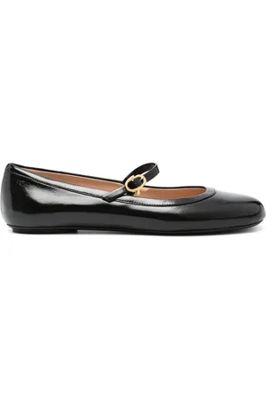 Gianvito Rossi Flats con logo estampado