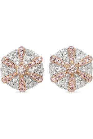 HYT Jewelry Aretes en platino con diamante