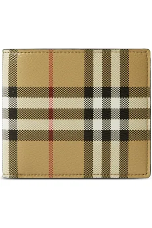 Burberry Cartera plegable con motivo Vintage Check