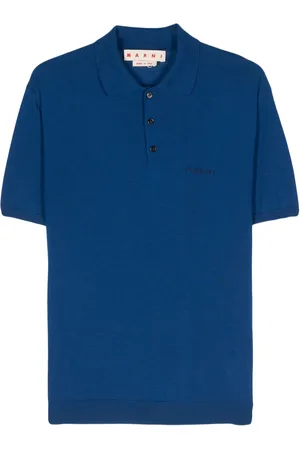 Marni Playera tipo polo con logo bordado