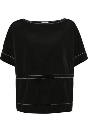 Simkhai Top con cuello redondo