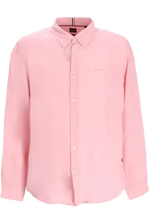 HUGO BOSS Camisa con logo bordado