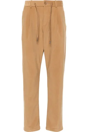 HERNO Pantalones con placa del logo