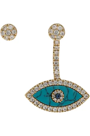 APM Monaco Aretes Square Huggie
