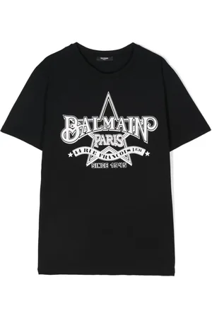 Balmain Playera con estampado de estrella en 3D