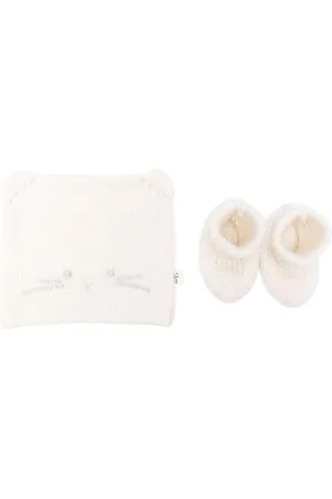 TEDDY & MINOU Set tejido de gorro
