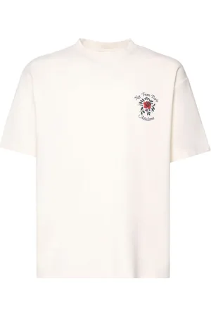 Drôle de Monsieur Playera con eslogan estampado
