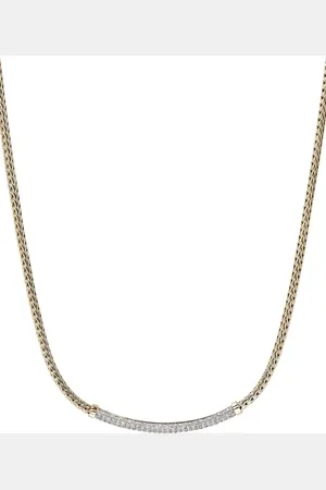 John Hardy Collar JH Essential en oro amarillo de 14kt con diamante