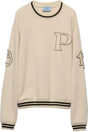 Prada Sudadera con diseño patchwork