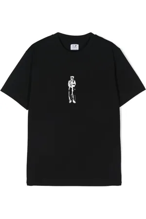 C.P. Company Playera con estampado gráfico