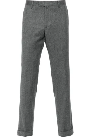 BRIGLIA Pantalones con dobladillo vuelto
